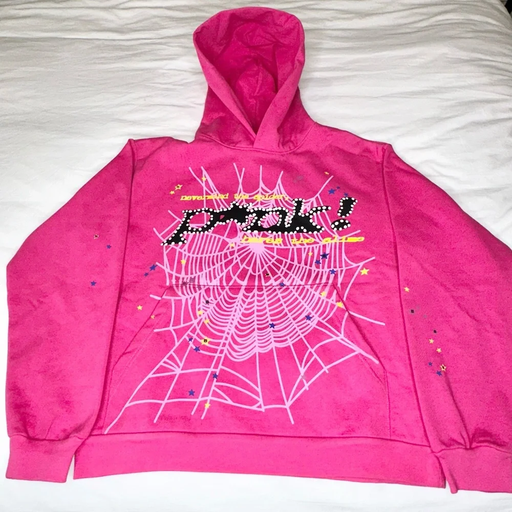 Spyder | Sweaters | Small Pnk Sp5der Web Hoodie Brand New Spider